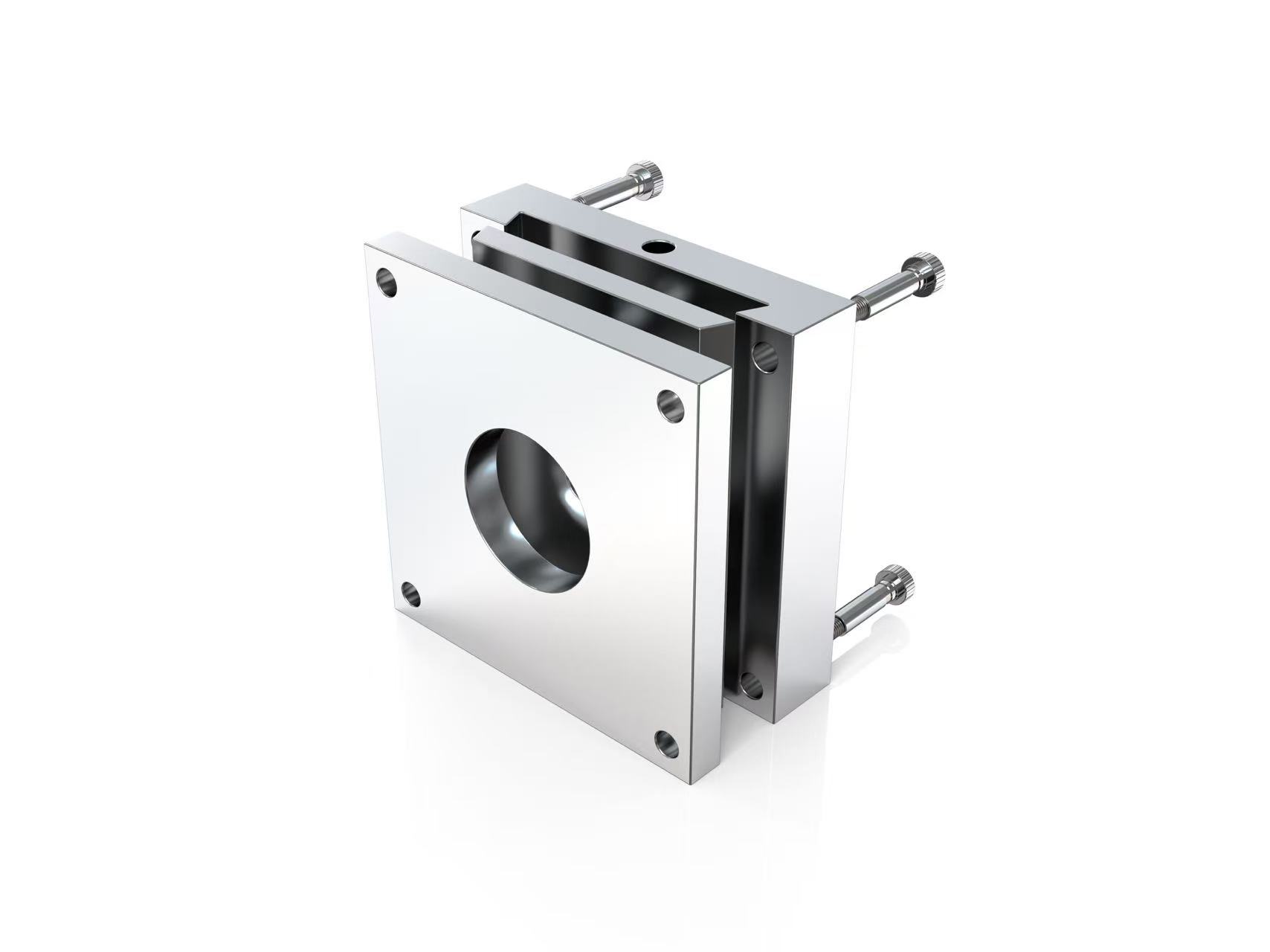 牙齿粘接的剪切强度测试夹具工装方法二