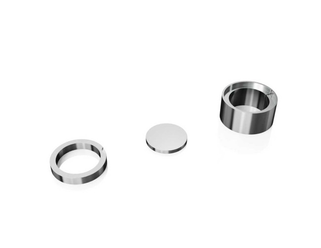 细节再现和与石膏的配伍性试验组件